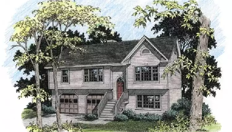 image of traditional house plan 6286